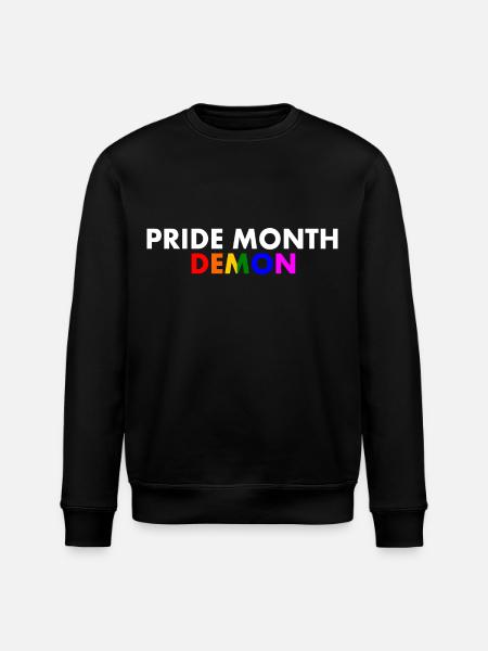 pride month demon - Sweat bio ROLLER Stanley/Stella Unisexe - noir