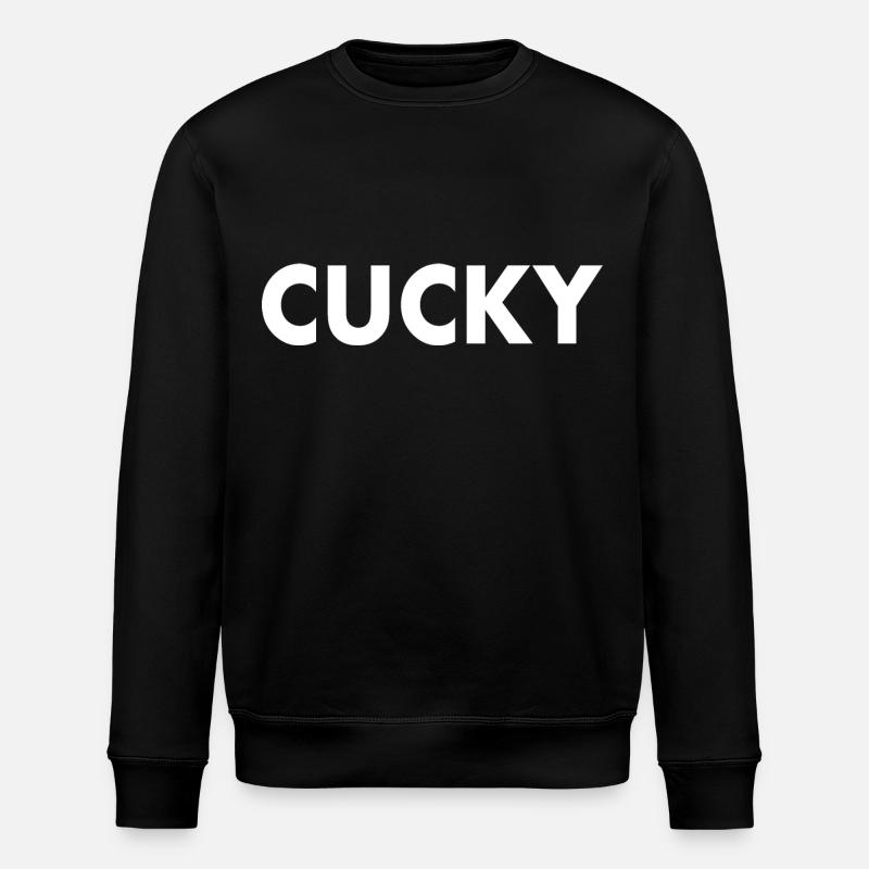 Cucky - Stanley/Stella Unisex Bio-Sweatshirt ROLLER - Schwarz