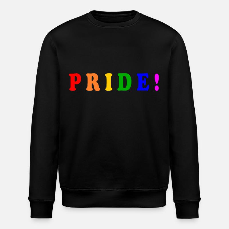 Pride - Sweat bio ROLLER Stanley/Stella Unisexe - noir