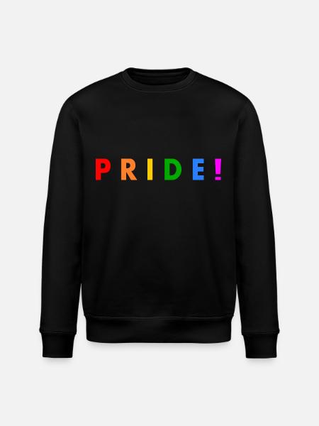 Pride - Stanley/Stella ROLLER Unisex Organic Sweatshirt - black