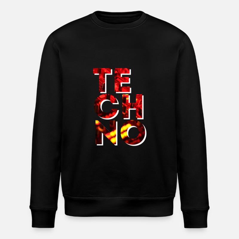 TECHNO - Sweat bio ROLLER Stanley/Stella Unisexe - noir