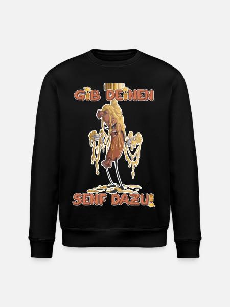 Add your two cents - Stanley/Stella ROLLER Unisex Organic Sweatshirt - black