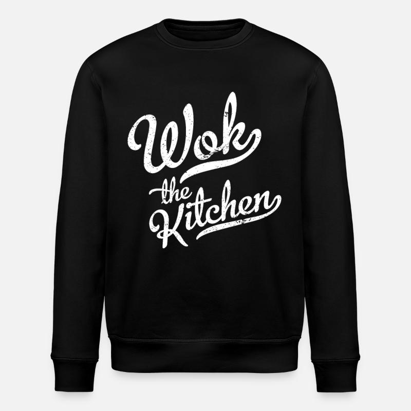 Wok The Kitchen - Grunge - Sweat bio ROLLER Stanley/Stella Unisexe - noir
