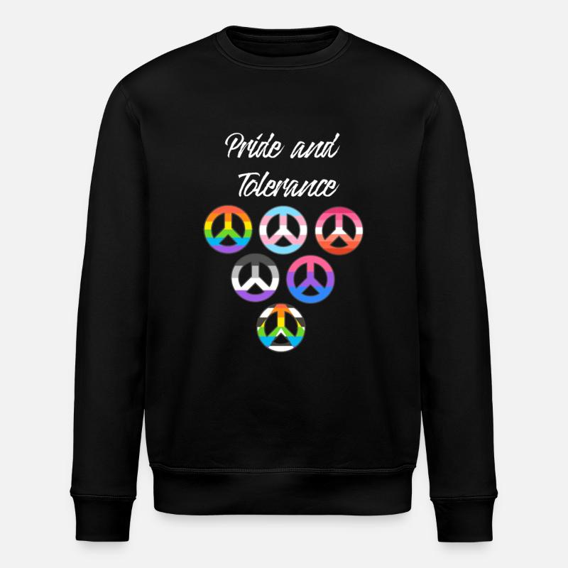 Fierté et tolérance lgbt - Sweat bio ROLLER Stanley/Stella Unisexe - noir