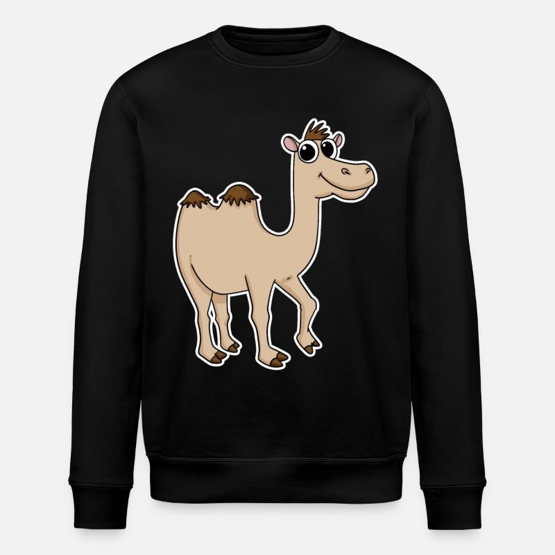 Camel - Stanley/Stella ROLLER Unisex Organic Sweatshirt - black