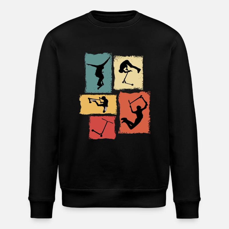 Tricks - Stanley/Stella ROLLER Unisex Organic Sweatshirt - black