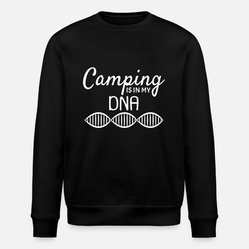 Camping - Stanley/Stella ROLLER Unisex Organic Sweatshirt - black