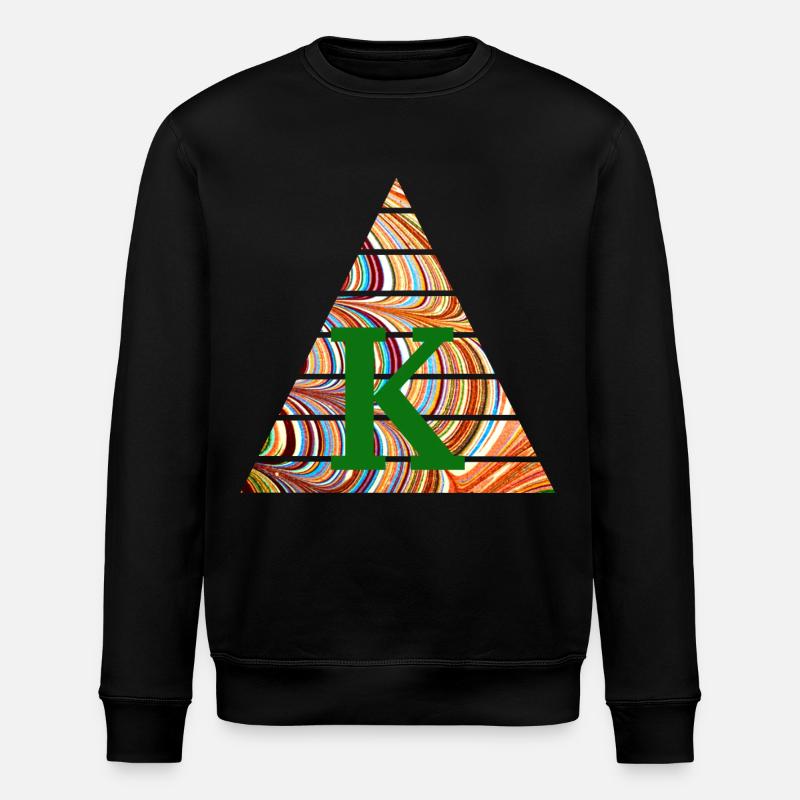 Triangle E 56 K - Stanley/Stella ROLLER Unisex Organic Sweatshirt - black