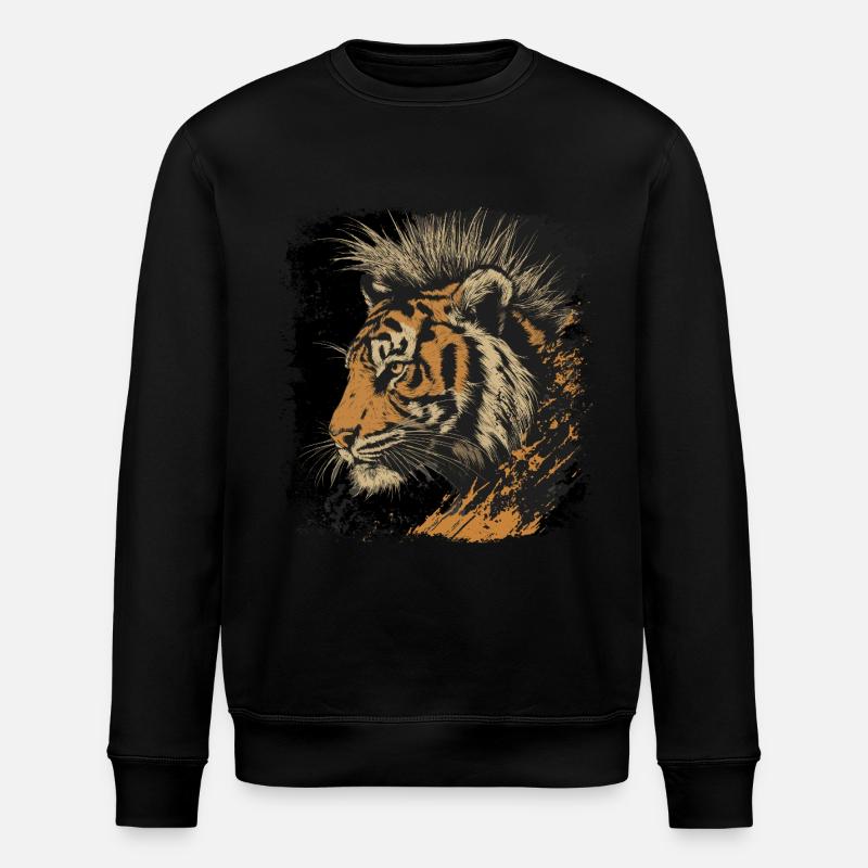 Tigerpunk - Sweat bio ROLLER Stanley/Stella Unisexe - noir