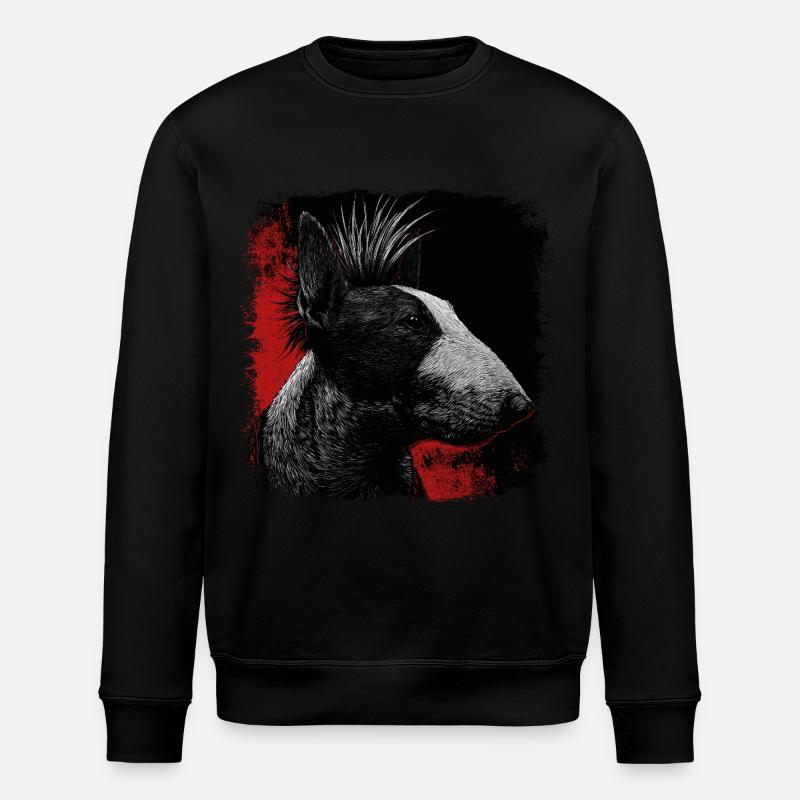 Punk Rock Bull Terrier - Sweat bio ROLLER Stanley/Stella Unisexe - noir