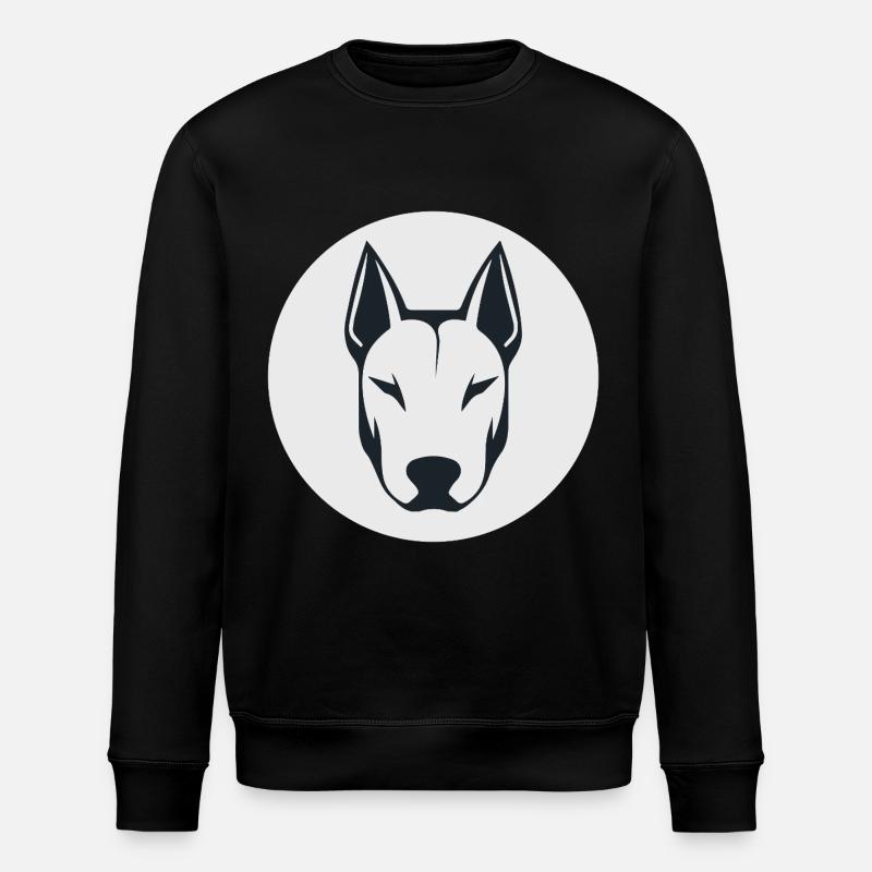 Bull terrier - Sweat bio ROLLER Stanley/Stella Unisexe - noir