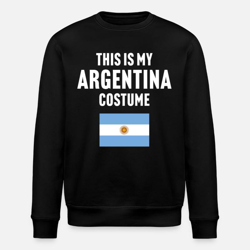 C’est mon costume d’Argentine - Sweat bio ROLLER Stanley/Stella Unisexe - noir