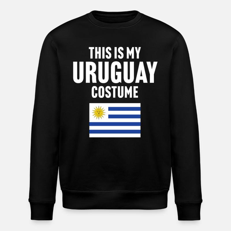 Ce costume de mon Uruguay - Sweat bio ROLLER Stanley/Stella Unisexe - noir