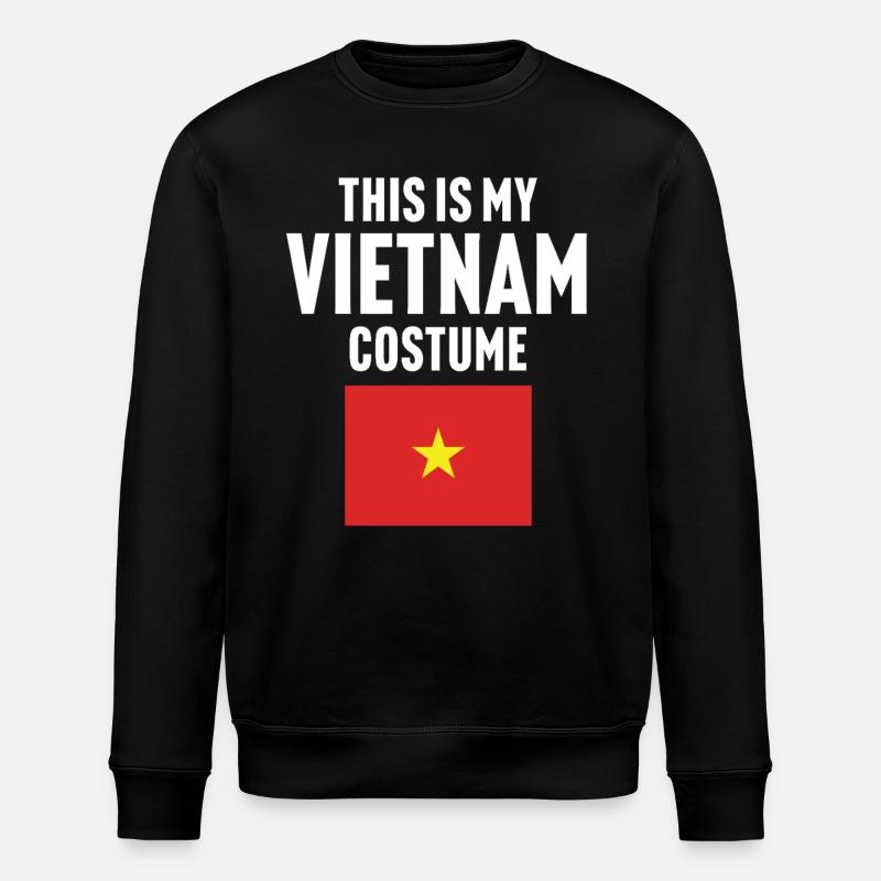 C’est mon costume de Vietnam - Sweat bio ROLLER Stanley/Stella Unisexe - noir