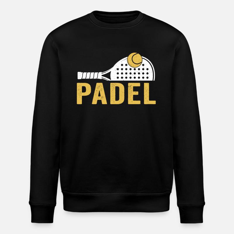 Padel - Stanley/Stella Unisex Bio-Sweatshirt ROLLER - Schwarz