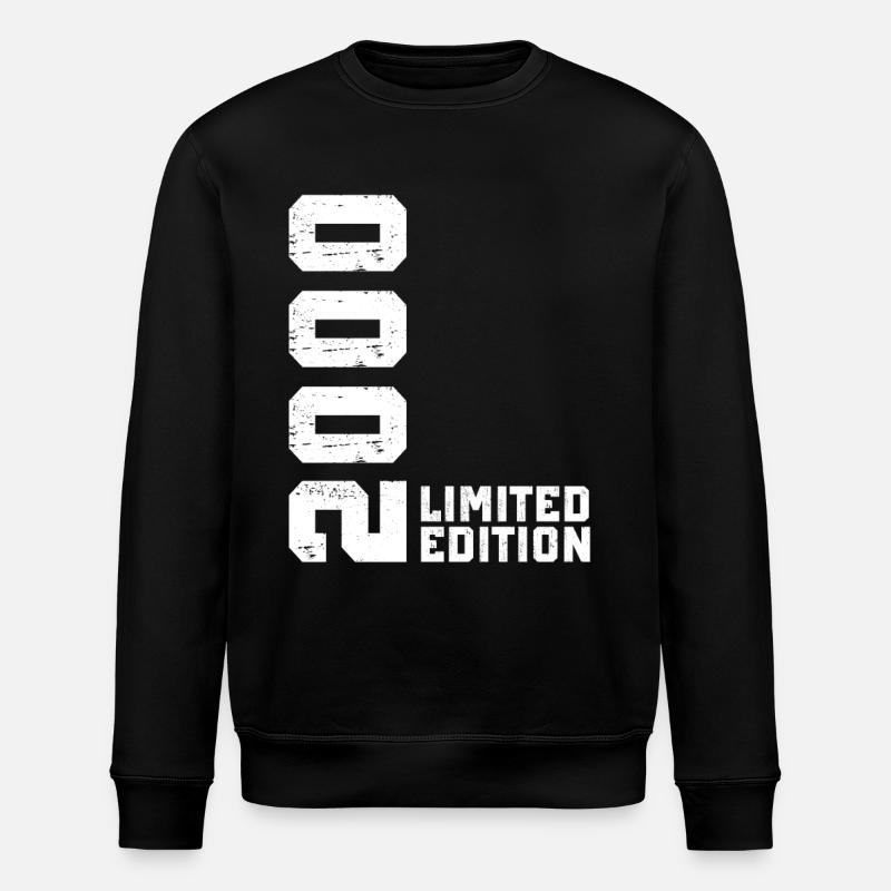 2000 Limited Edition - Stanley/Stella ROLLER Unisex Organic Sweatshirt - black