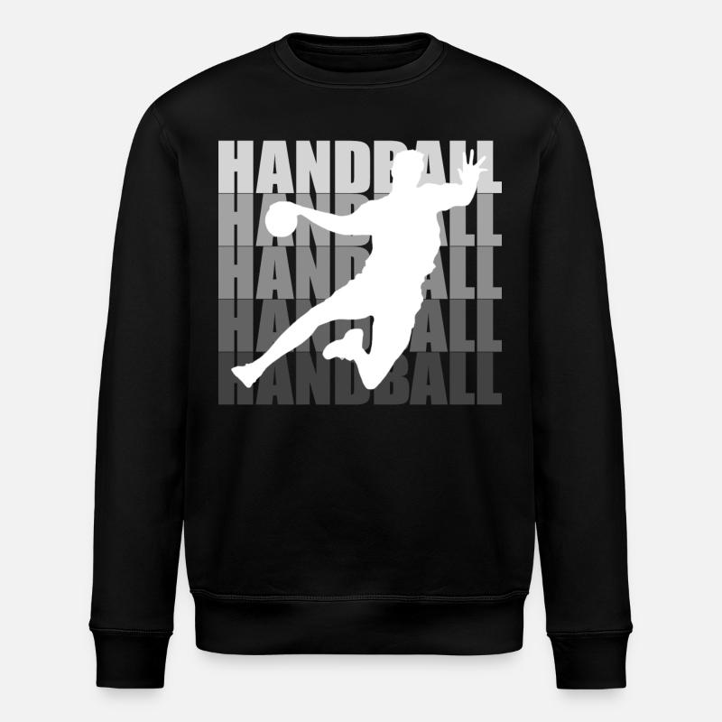 Handball - Stanley/Stella Unisex Bio-Sweatshirt ROLLER - Schwarz