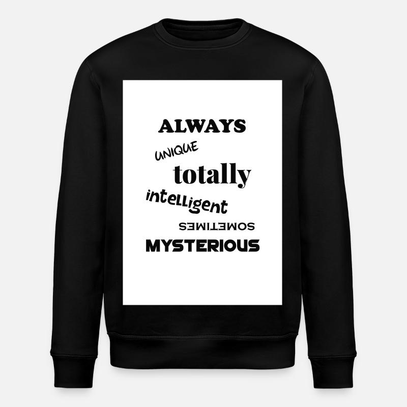 Autism - Stanley/Stella ROLLER Unisex Organic Sweatshirt - black