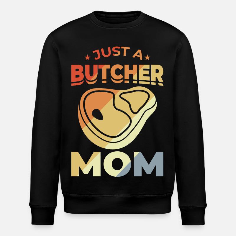 Mère Boucher - Sweat bio ROLLER Stanley/Stella Unisexe - noir