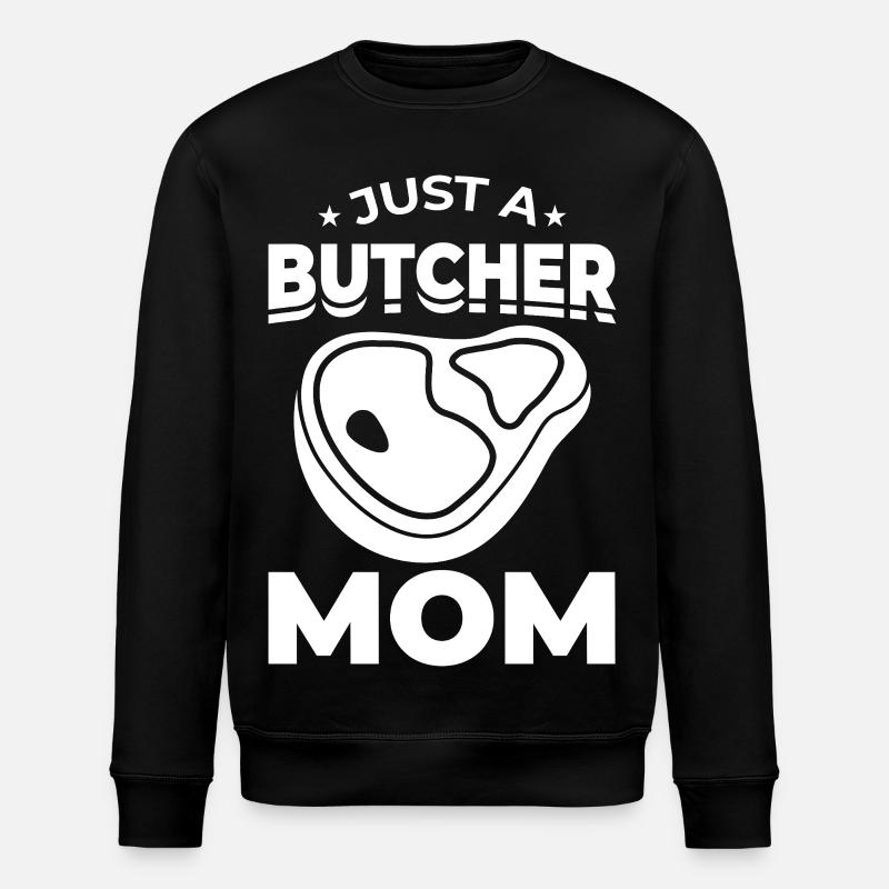 Juste une mère boucherie - Sweat bio ROLLER Stanley/Stella Unisexe - noir