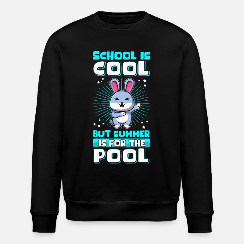Vacances d’été École de vacances Cadeau étudiant - Sweat bio ROLLER Stanley/Stella Unisexe - noir