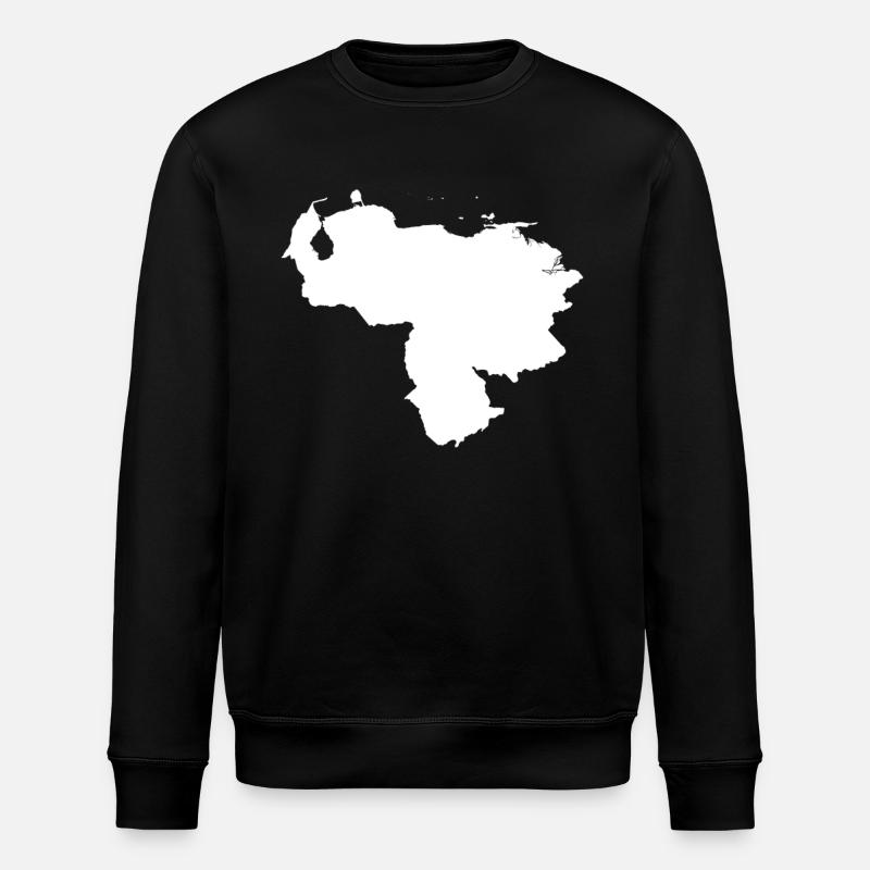 Venezuela originelle Geschenkidee - Stanley/Stella Unisex Bio-Sweatshirt ROLLER - Schwarz