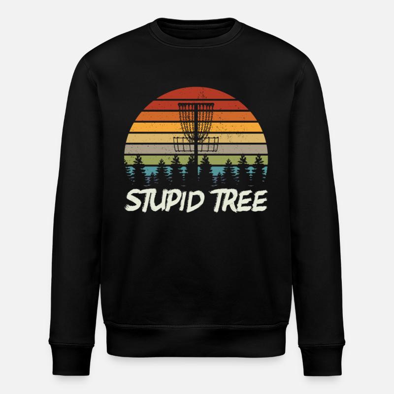 Disc Golf | Discgolf Discgolfspieler Geschenk - Stanley/Stella Unisex Bio-Sweatshirt ROLLER - Schwarz