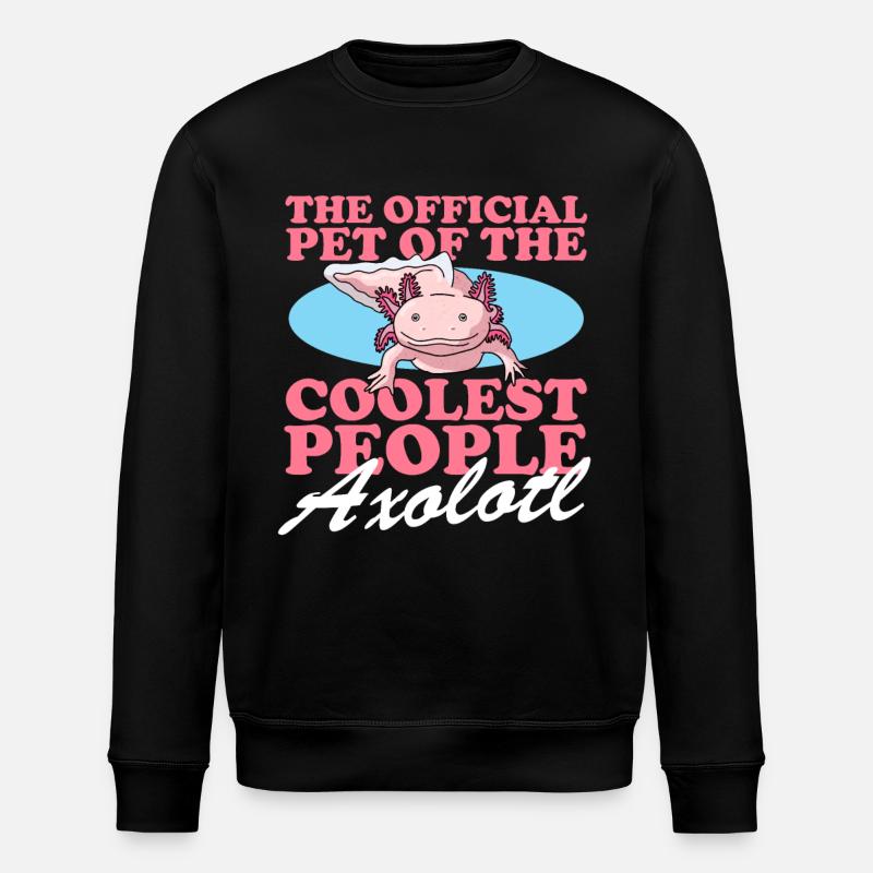 Axolotl Axolotl’s Tailed Amphibians Gift - Sweat bio ROLLER Stanley/Stella Unisexe - noir