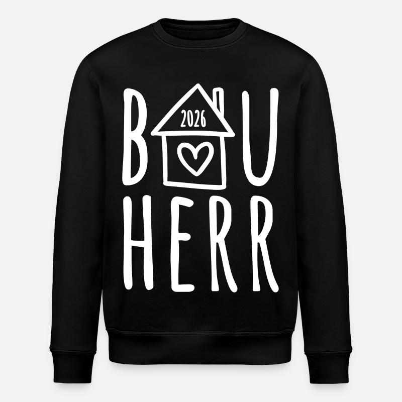 Bauherr 2026 - Stanley/Stella Unisex Bio-Sweatshirt ROLLER - Schwarz