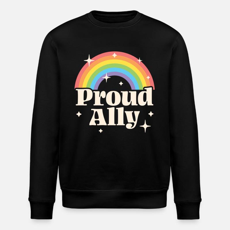Stolzer Verbündeter - Stanley/Stella Unisex Bio-Sweatshirt ROLLER - Schwarz