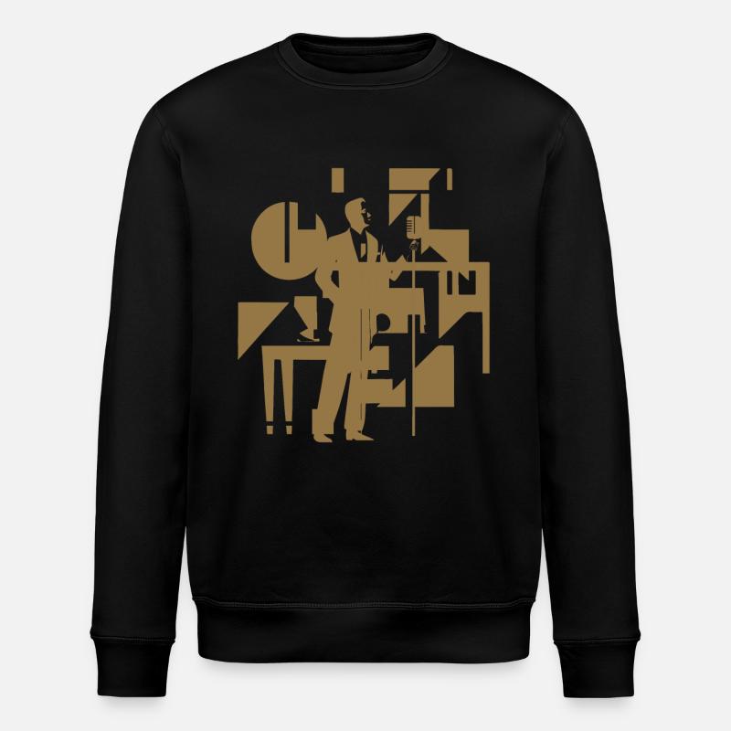 Sänger Musik - Stanley/Stella Unisex Bio-Sweatshirt ROLLER - Schwarz