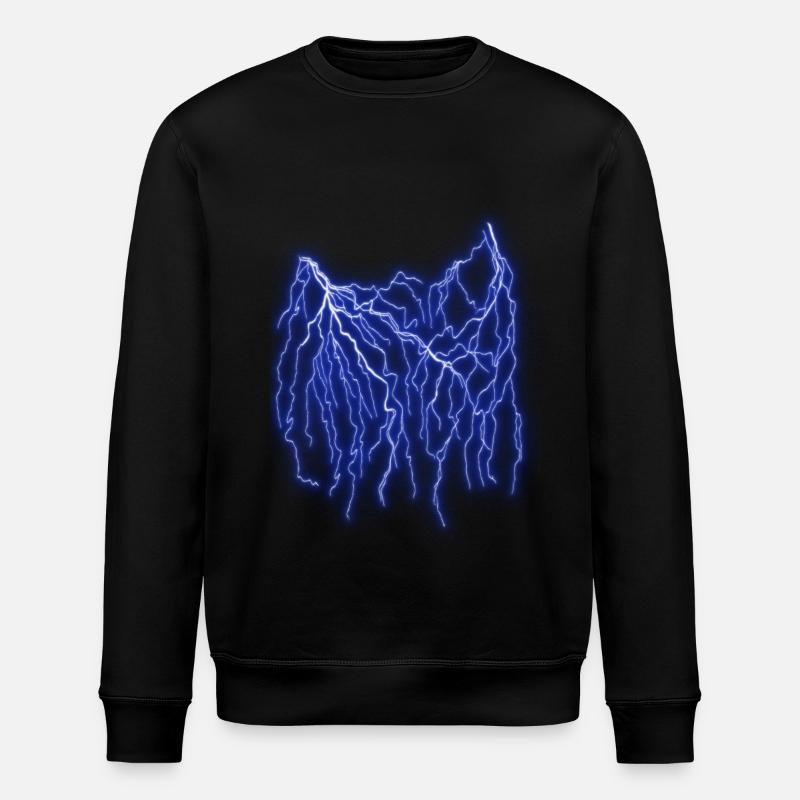 Blitze - Stanley/Stella Unisex Bio-Sweatshirt ROLLER - Schwarz