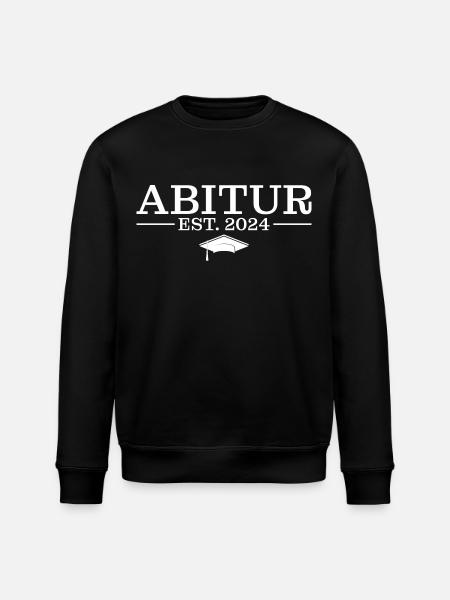 Matura Abschluss 2024 Bestandenes Abitur - Stanley/Stella Unisex Bio-Sweatshirt ROLLER - Schwarz