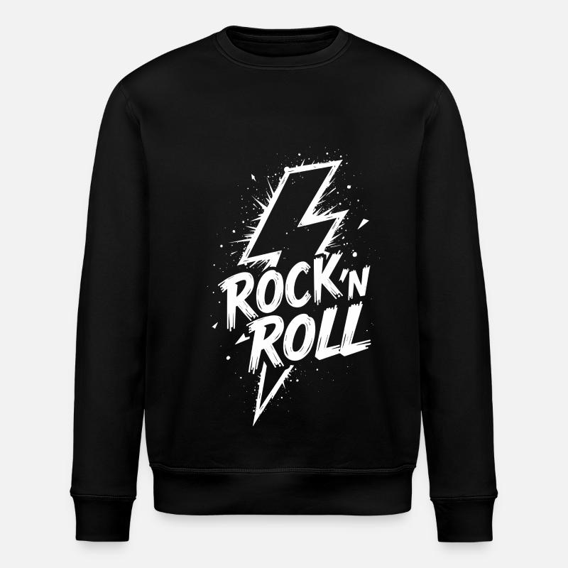 Rock 'n' Roll Blitz - Stanley/Stella Unisex Bio-Sweatshirt ROLLER - Schwarz