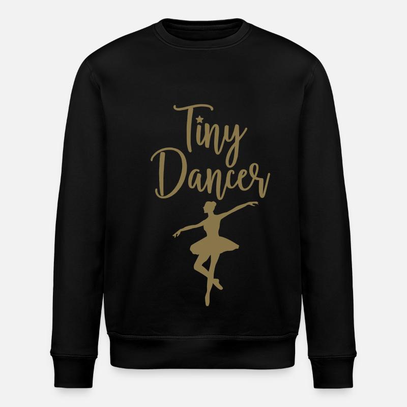Tiny Dancer - Ballerina Silhouette - Stanley/Stella Unisex Bio-Sweatshirt ROLLER - Schwarz