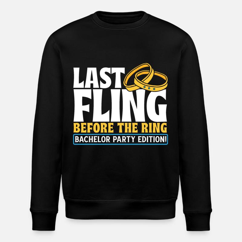 Bachelor party - Stanley/Stella ROLLER Unisex Organic Sweatshirt - black