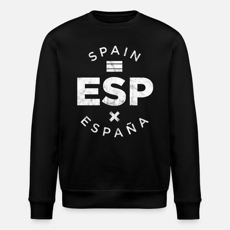 ESP, Spain - Stanley/Stella ROLLER Unisex Organic Sweatshirt - black