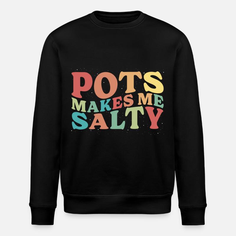 Dysautonomia Awareness Chronic Illness - Stanley/Stella ROLLER Unisex Organic Sweatshirt - black