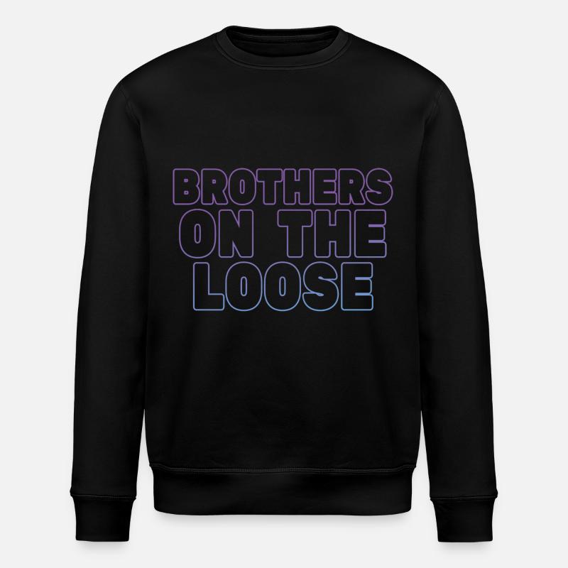 Frères en liberté - Sweat bio ROLLER Stanley/Stella Unisexe - noir