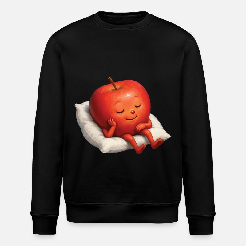 Apfel - Stanley/Stella Unisex Bio-Sweatshirt ROLLER - Schwarz