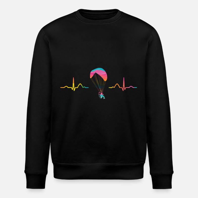 Parapente motorisé Paramoteur Paramoteur - Sweat bio ROLLER Stanley/Stella Unisexe - noir