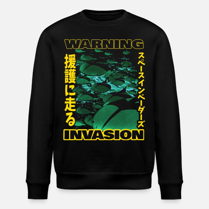 INVASION - Sweat bio ROLLER Stanley/Stella Unisexe - noir