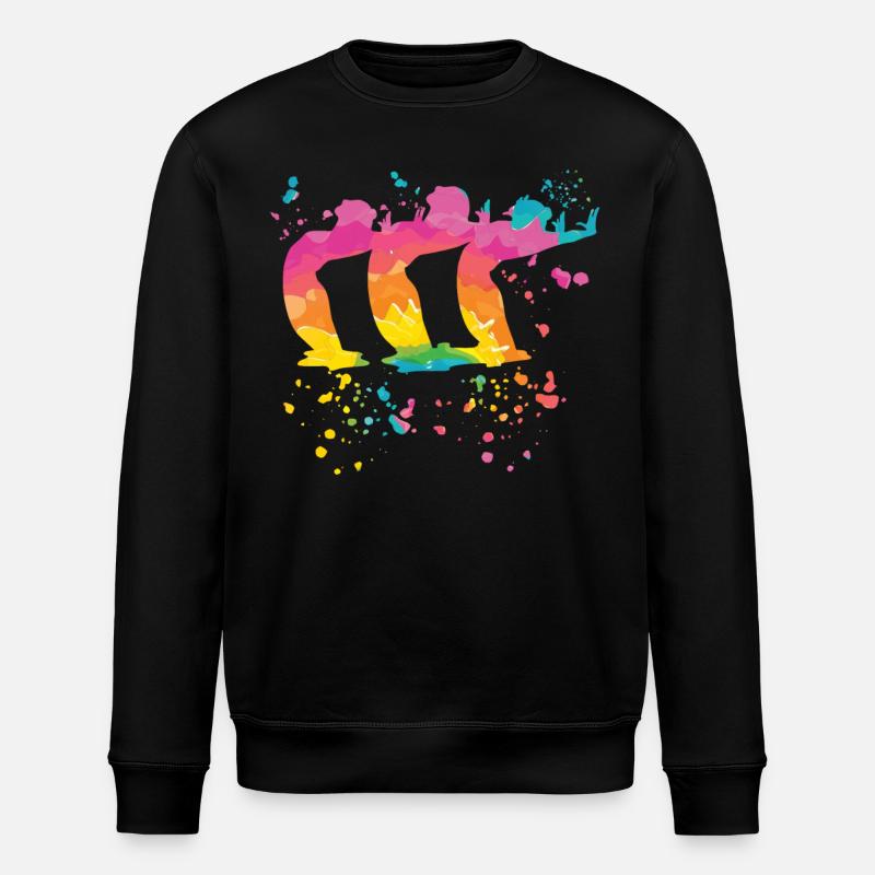 Artistic Swim Team Synchronschwimmen - Stanley/Stella Unisex Bio-Sweatshirt ROLLER - Schwarz