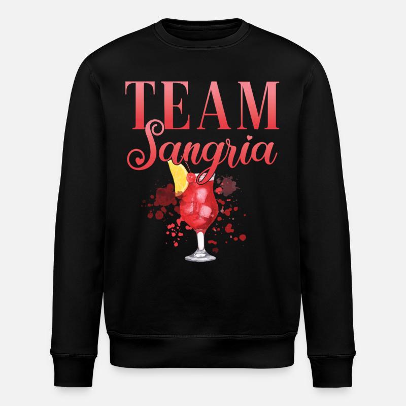 Cocktail Bartender Team Sangria - Sweat bio ROLLER Stanley/Stella Unisexe - noir