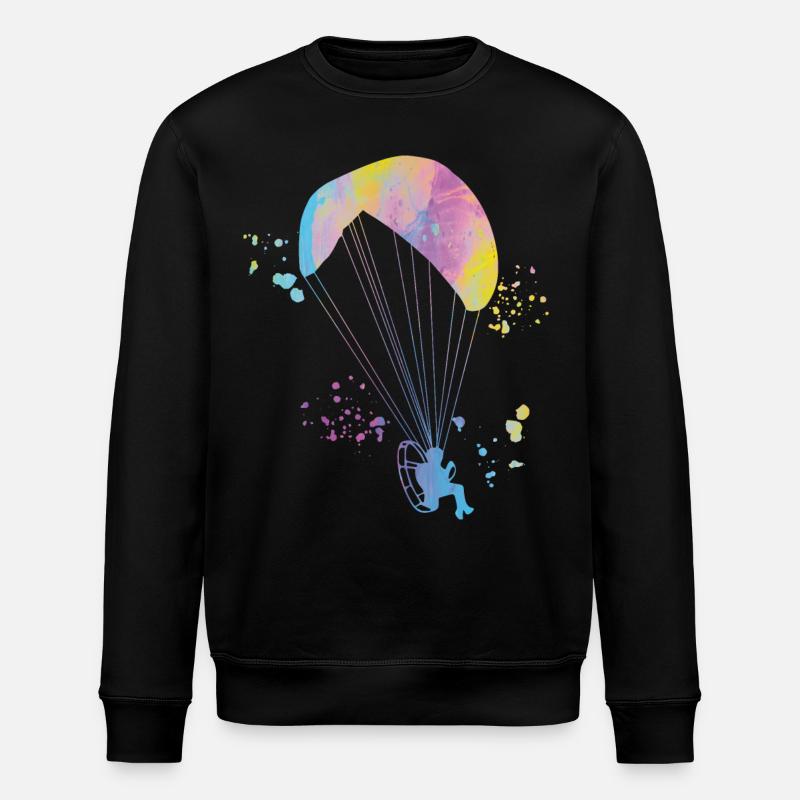 Parapente motorisé Paramoteur Paramoteur - Sweat bio ROLLER Stanley/Stella Unisexe - noir
