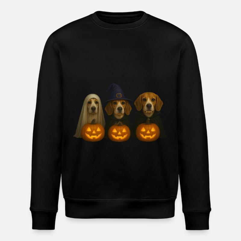 Beagle - Stanley/Stella Unisex Bio-Sweatshirt ROLLER - Schwarz