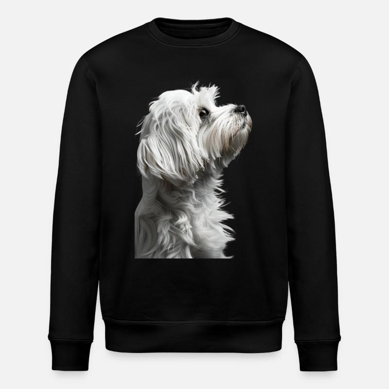 Havaneser - Stanley/Stella Unisex Bio-Sweatshirt ROLLER - Schwarz