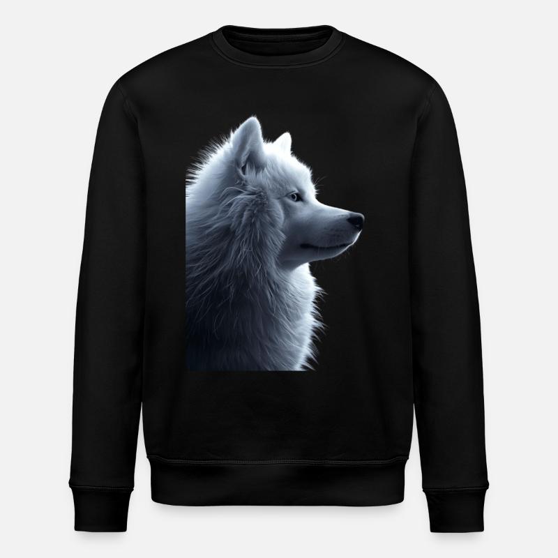 Samojede - Stanley/Stella Unisex Bio-Sweatshirt ROLLER - Schwarz
