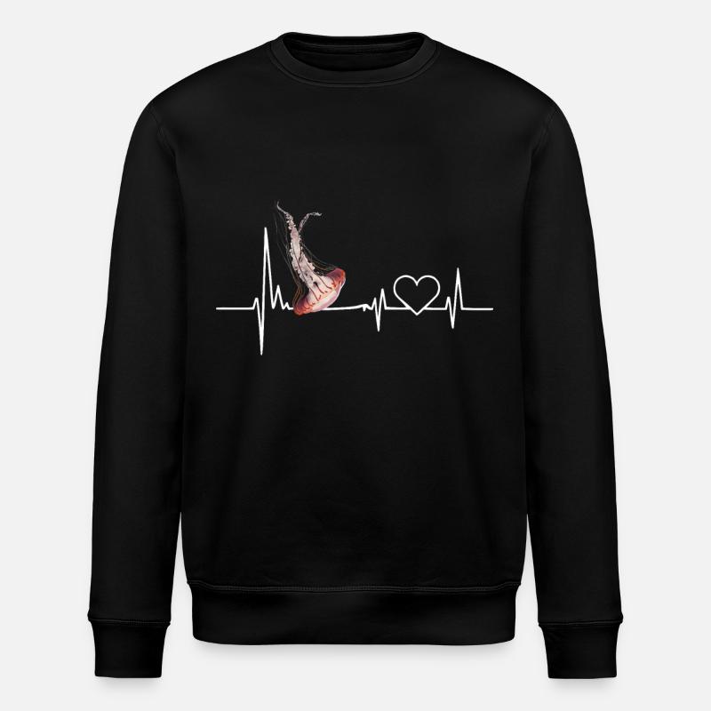 Méduse - Sweat bio ROLLER Stanley/Stella Unisexe - noir