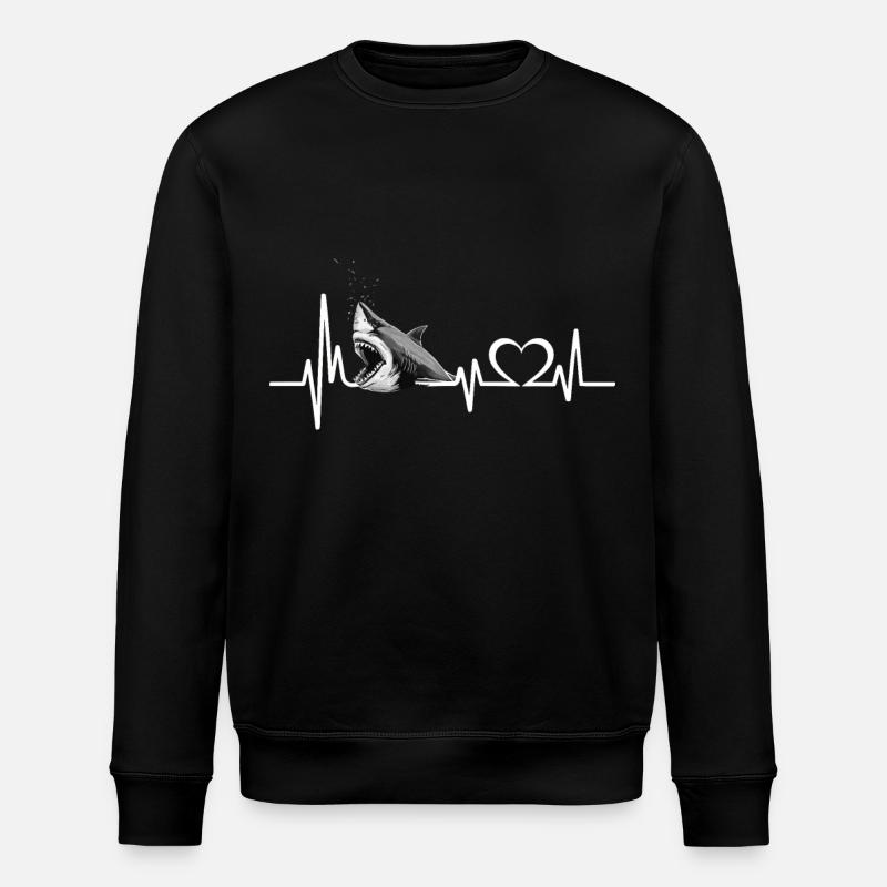 Hai - Stanley/Stella Unisex Bio-Sweatshirt ROLLER - Schwarz